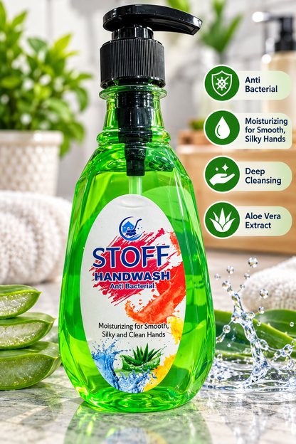 STOFF Anti-Bacterial Hand Wash – Moisturizing Hand Wash for Soft, Clean & Fresh Hands