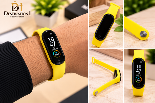 Smart Fitness Band Watch | Digital Sports Activity Tracker | Silicone Wristband