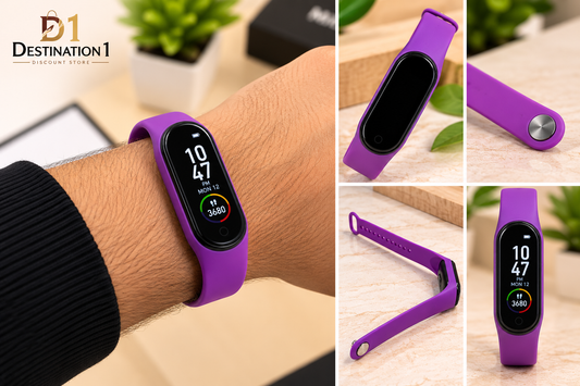 Smart Fitness Band Watch | Digital Sports Activity Tracker | Silicone Wristband